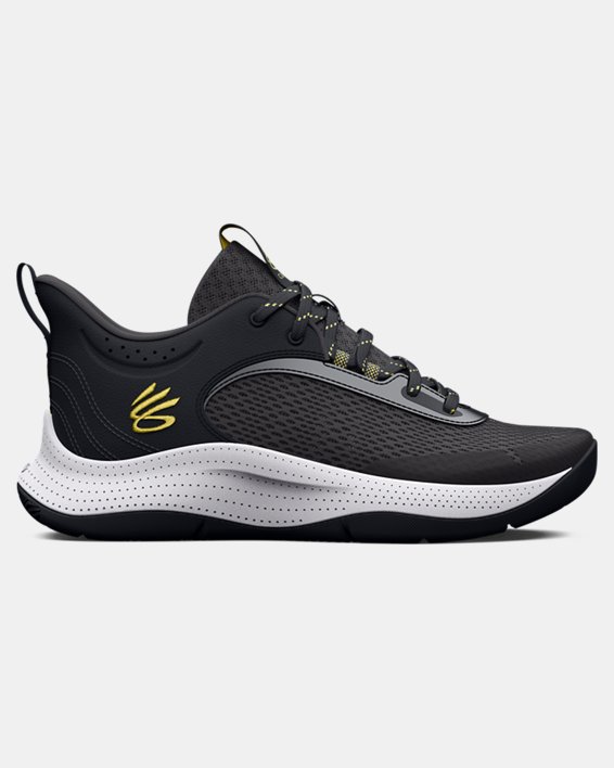 Grade School Curry 3Z6 Basketball Shoes, Gray, pdpMainDesktop image number 0